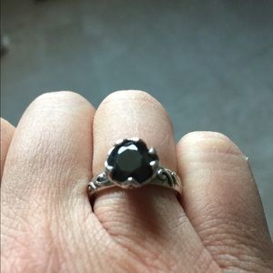 Silpada Hematite Sterling Silver Ring